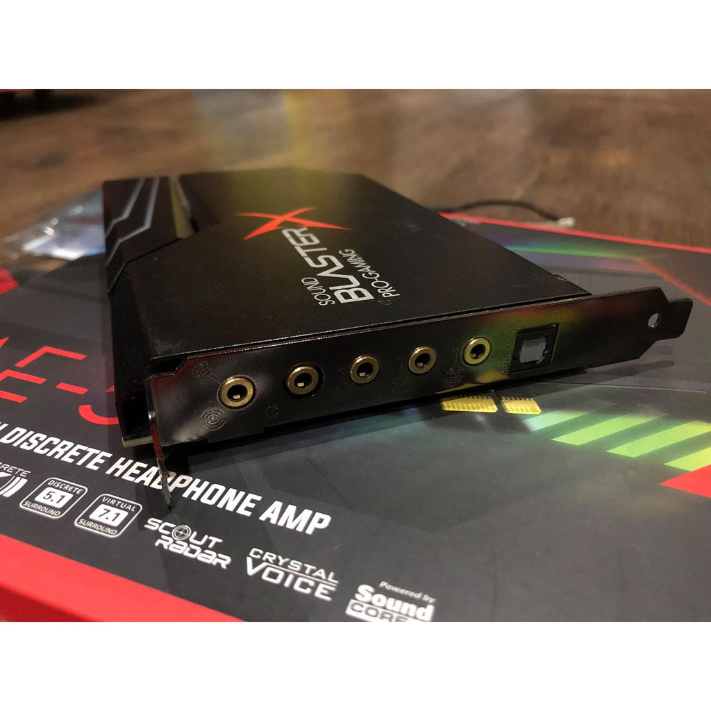 ขาย sound card Creative Blaster X AE-5 มือสองสภาพดี