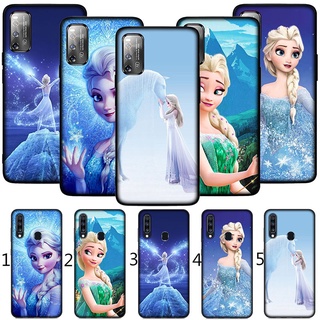 เคสโทรศัพท์มือถือแบบนิ่ม ลายการ์ตูนเจ้าหญิงเอลซ่า SY74 สําหรับ Realme C2 C3 C11 C12 C15 C17 C20 C21 5 5i 5s 8 8 Pro