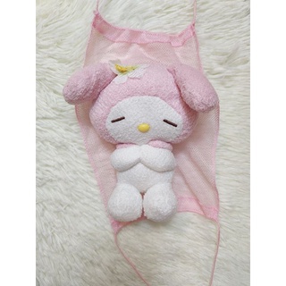 ตุ๊กตา my melody นอนในเปล งานคอลเก่า ปี 2005