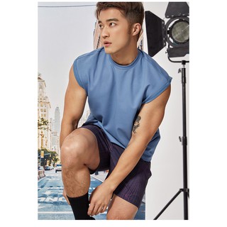 OMG Sportwear pure color sweat-absorbent sports vest