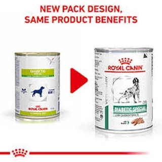 Royal Canin Diabetic สุนัข โรคเบาหวาน กระป๋อง 410gX12กระป๋อง