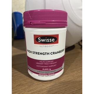 แท้💯Swisse High Strength Cranberry 25000mg กระปุกขนาด100Softgels