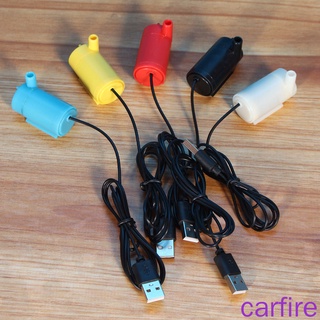 [Carfire] ปั๊มน้ําพลาสติก Usb ขนาดเล็กสําหรับตู้ปลาสีแดง