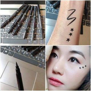 HUDA Beauty อายไลเนอร์ปั๊มดาว 2 in1 EYELINER  กันน้ำหัวเมจิกเขียนง่าย