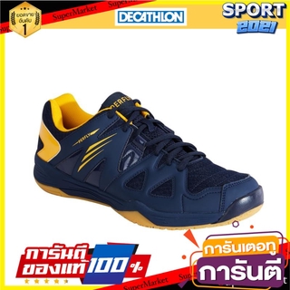 🎯BEST🎯 รองเท้าแบดมินตันสำหรับผู้ชายรุ่น BS 530 (สีกรมท่า/เหลือง) BS 530 mens badminton shoes - navy blue 🚛💨