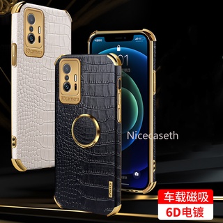 Xiaomi Mi 11T 11T Pro 5G 11 Lite 5G NE Redmi 10 เคส Leather Phone Case with Vehicle Magnetic Features Stand Phone Back Cover เคสโทรศัพท