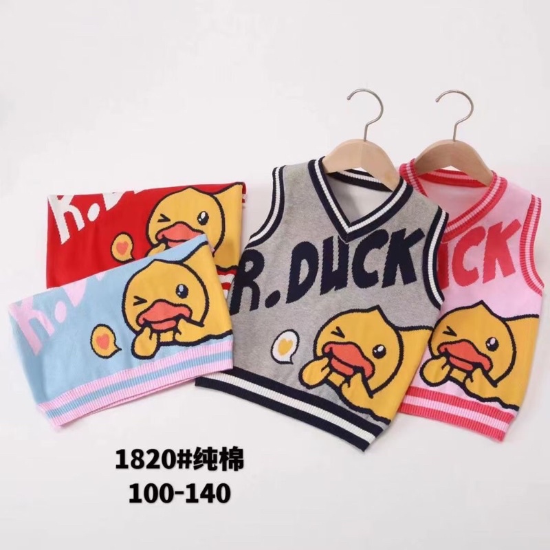 เสื้อกั้กไหมพรม เด็กเล็ก อายุ2-8ขวบ