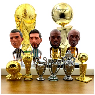 2022 World Cup Cartel Hercules Trophy NBA พวงกุญแจ ถ้วยยุโรป ฟุตบอล Champions League Trophy จี้ Golden Ball Ornament ของที่ระลึก ของเล่น โลหะผสม พลาสติก