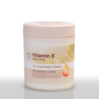 Superdrug Vitamin E All Over Body Cream 475ml.