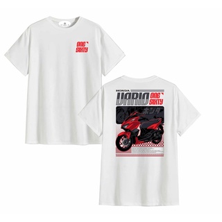 เสื้อยืดคอกลมเสื้อยืด ลาย Distro HONDA VARIO ONE SIXTY สีแดง สําหรับผู้ชาย และผู้หญิงfromS-3XL