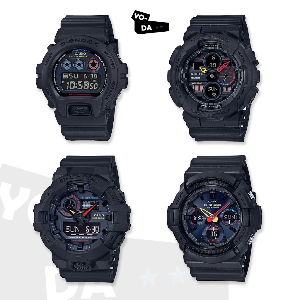 นาฬิกาข้อมือ Casio G-Shock รุ่น DW-6900BMC-1,GA-140BMC-1,GA-700BMC-1,GAS-100BMC-1 'สินค้ารับประกัน CMG 1 ปี'