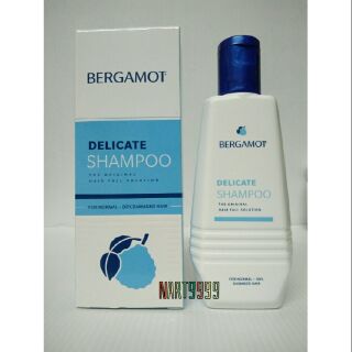 แชมพู เบอกามอท เดลิเคท 100มล Bergamot Delicate ผมร่วง ผมบาง คัน