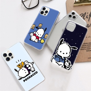 เคสโทรศัพท์มือถือแบบนิ่ม ใส ลายสุนัข Pochacco DV-169 สําหรับ OPPO Find x5 pro A17k A77S A78 Reno 8t 8