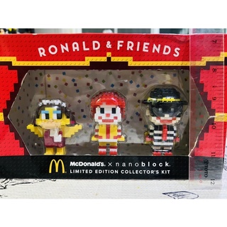 Limited edition ชุด nano block Ronald and friend งาน Limited edition งานแมค