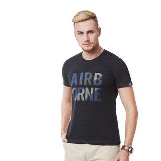 เสื้อยืด  Airborne CLASSIC VINTAGE LOGO  ผ้า SupremeSoft