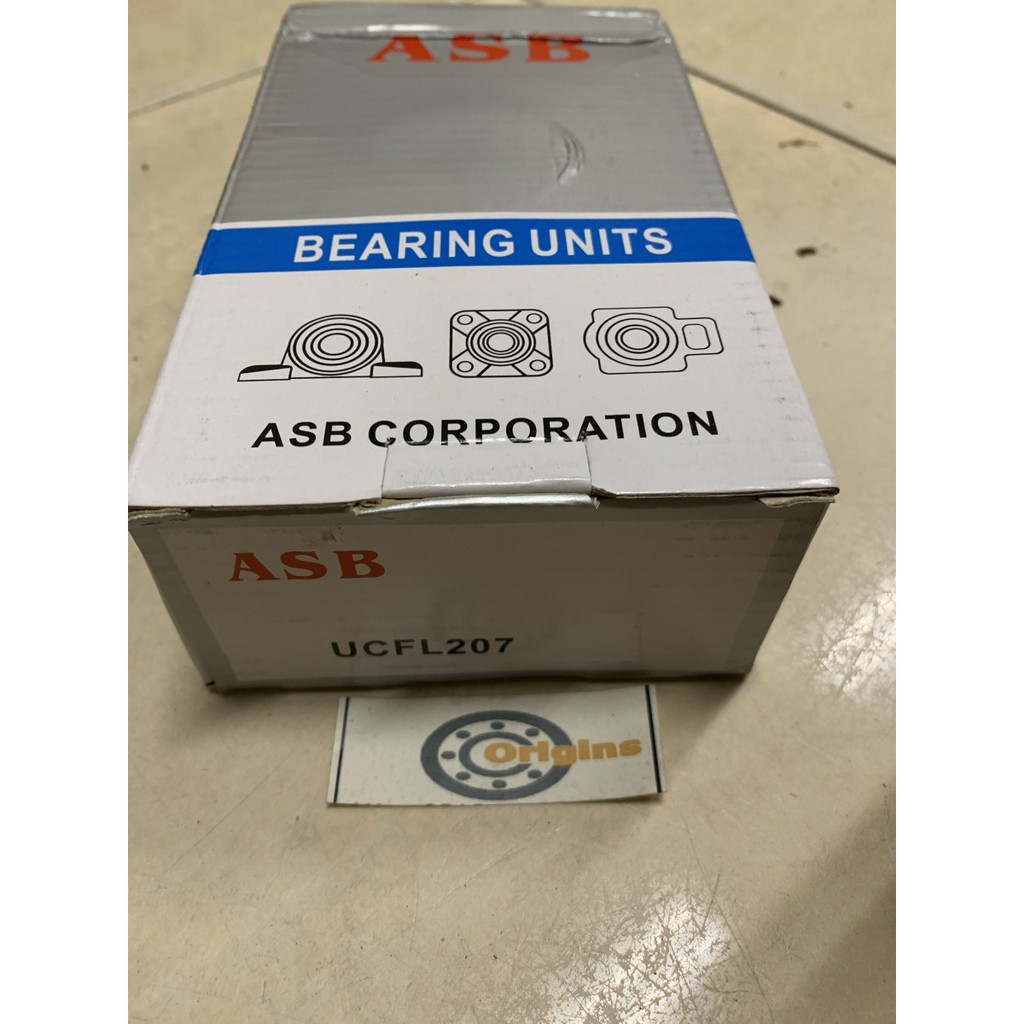 หน่วยแบริ่ง UCFL 207 AS 35 MM PILLOW BLOCK UCFL207