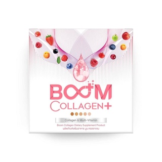 [พร้อมส่ง] Boom Collagen Plus ดูแลผิว ผม เล็บ ครบวงจร