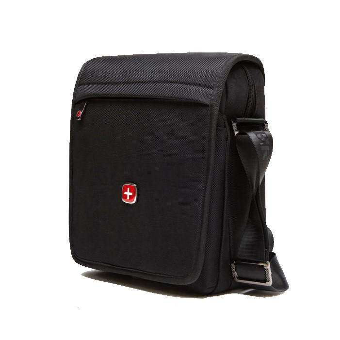 Swissgear กระเป๋าสะพายข้างลําลองผู้ชายมีซิป