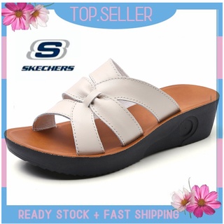 [พร้อมส่ง] *Skechers__go Walk Arch Fit รองเท้าแตะโลฟเฟอร์ ส้นแบน แบบสวม สําหรับผู้หญิง ผู้ชาย