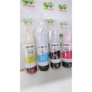หมึก Epson 003 แท้💯% Epson L3110 / L3150 / L5190/L3210/L3216/L3250/L3256/L5290/L5296