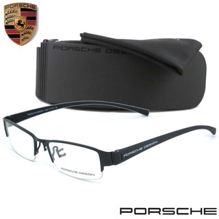 PORSCHE DESIGN แว่นตา รุ่น P 9022 C-1 สีดำ ทรงสปอร์ต วัสดุ Stainless Steel ขาข้อต่อ