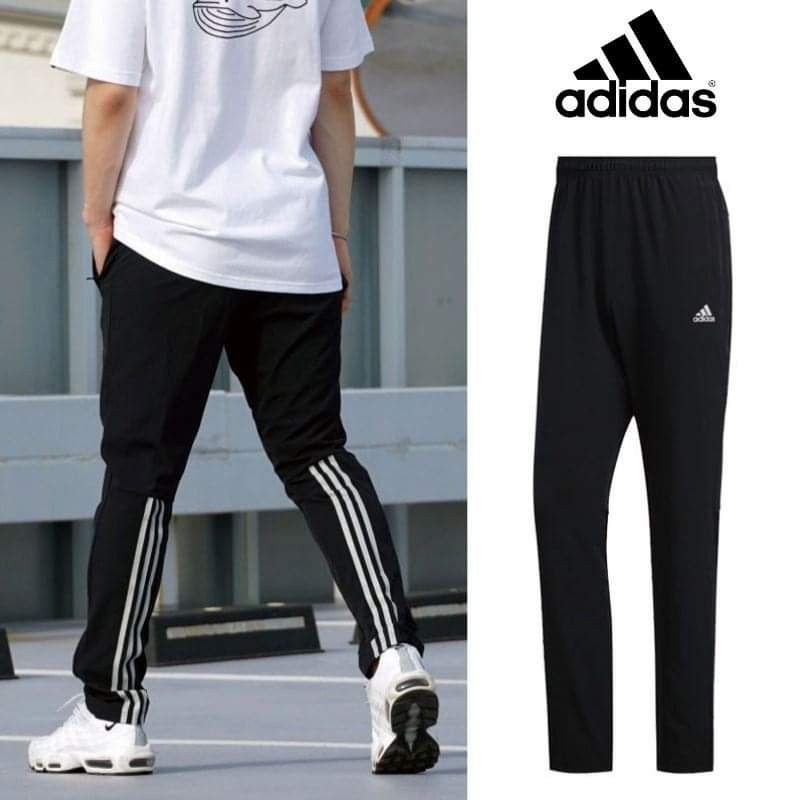 ADIDAS GE3423 Cool touch track pants Training Black Run Tapered Sweat-Pant