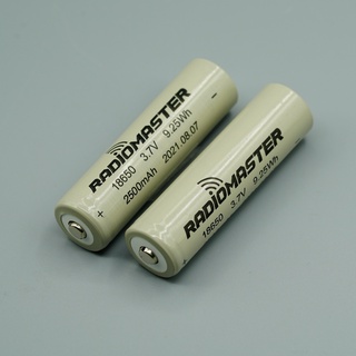 แบตเตอรี่ 18650  Radio Master 2500 mA  , Battery 18650 (2500mA)  (ส่งจากประเทศไทย)