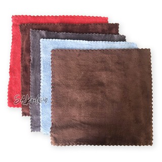 ผ้าขนแกะ ไมโครไฟเบอร์ ผ้าเช็ดรถ ขนาด 40 x 40 Micro Fiber Cloth