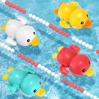 Infant Baby Cute Cartoon Swimming Clockwork Duck Whale Turtle Pufferfish Bath Toys / Wound-up Chain Clockwork Kids Beach Bath Play With