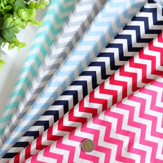 🍀พร้อมส่ง🍀คอตตอน100 ผ้าเมตร 🍀ลายเกร๋เกร๋