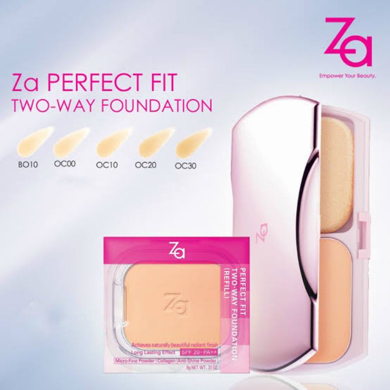 ZA Perfect Fit Two - Way Foundation (REFILL)​