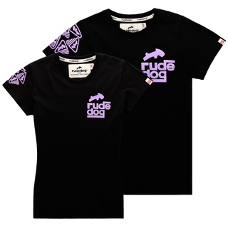 rudedog T-shirt เสื้อยืด รุ่น SquareRude (ผู้ชาย) แฟชั่น คอกลม ลายสกรีน ผ้าฝ้าย cotton ฟอกนุ่ม ไซส์ S M L XL