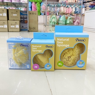 เพียวรีน ฟองน้ำธรรมชาติแท้100% จากทะเลเมดิเตอร์เรเนี่ยน Pureen Natural Sea Sponge