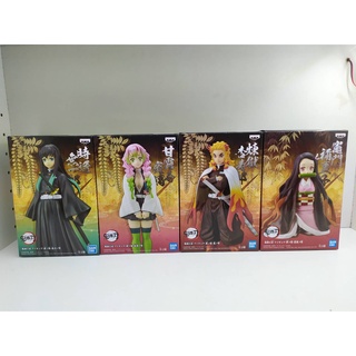 โมเดลฟิกเกอร์เเท้ Banpresto Demon Slayer Kimetsu no Yaiba- ดาบพิฆาตอสูร สินค้าของใหม่มือหนึ่งของเเท้จากญี่ปุ่น ตัวใหม่