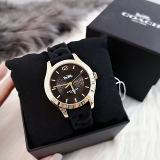 พร้อมส่ง   COACH WOMENS MADDY RUBBER STRAP WATCH 14503420