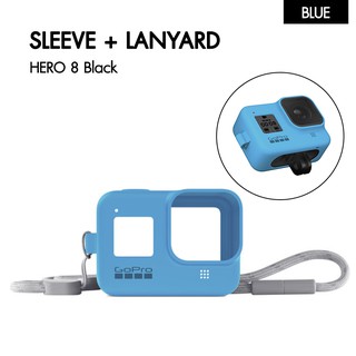 Sleeve + Lanyard (HERO8 Black) Bluebird