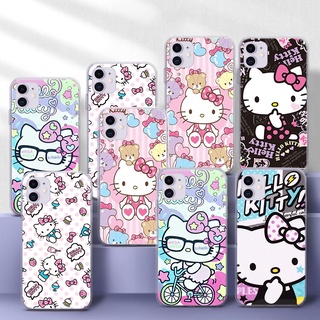 เคสโทรศัพท์มือถือแบบนิ่ม TPU ใส ลายเฮลโลคิตตี้ 33RT สําหรับ Samsung A01 EU A10 A10S A11 A20 A30 A20S A21S A30S A5 2017 A50