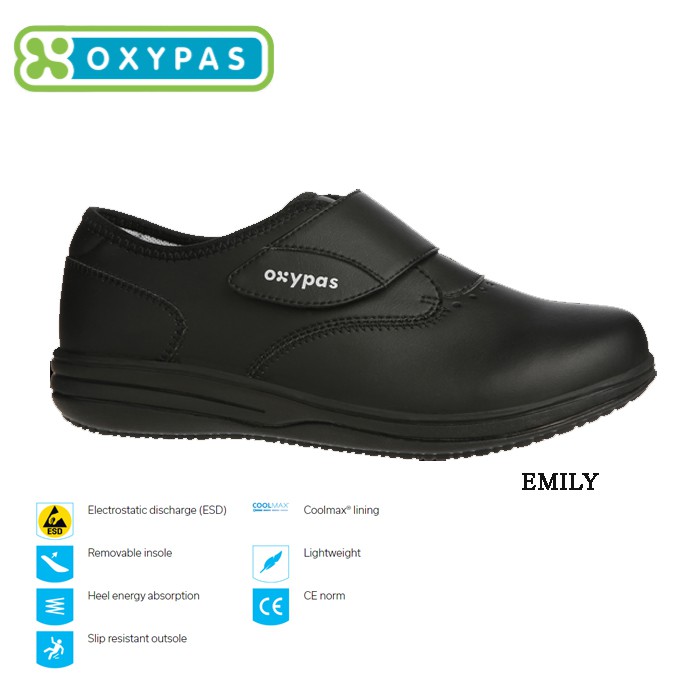 Oxypas ESD รองเท้าทางการแพทย์ Emily BLK