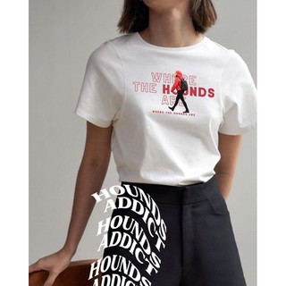 Preorder Where Is The Hounds Are Basic Tee (Design3) ใส่โค้ด REV60AUG ลดสูงสุด60.-