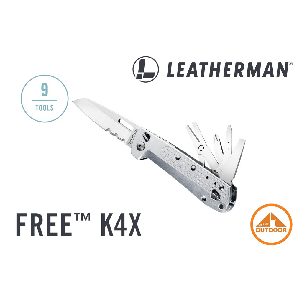 Leatherman FREE K4x Silver New