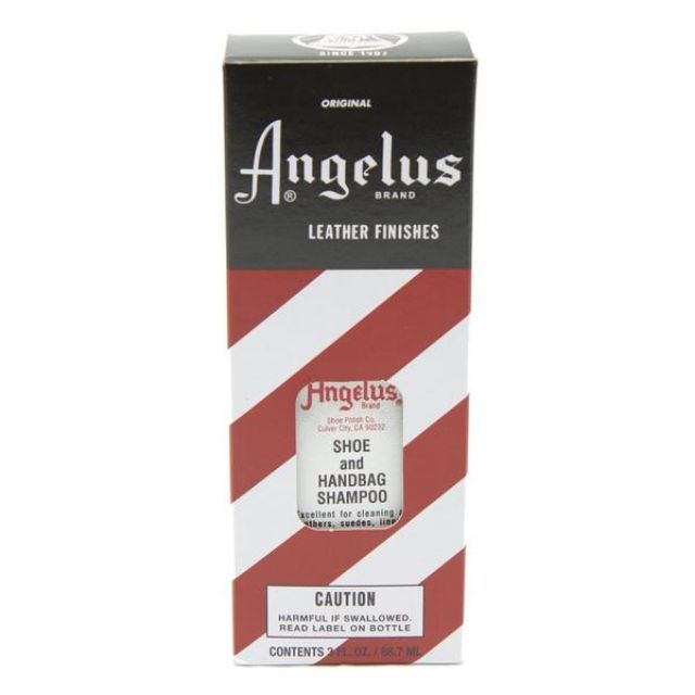 Angelus shoe and handbag shampoo แชมพูทำความสะอาดรองเท้าและกระเป๋า