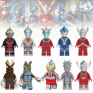 มินิฟิกเกอร์ โมเดล รูปการ์ตูนอะนิเมะ Ultraman Series Tiga Taro Zero Baltan-Seijin ของเล่นสำหรับเด็ก