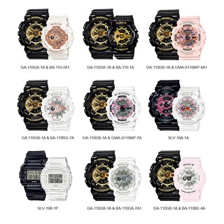 คู่ Casio ดูคู่ของชายและหญิงทานาบาตะในวันครบรอบ 35 ปีของตาราง gshock จำกัด รุ่น baby-g แท้ตาราง