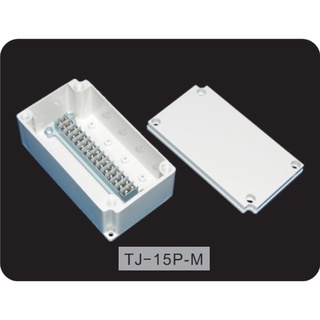 TIBOX TJ-15P-M :Terminal Block Box IP66 , Size : 100x180x75 mm.