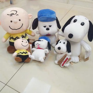 ตุ๊กตา snoopy&amp;charlie brown