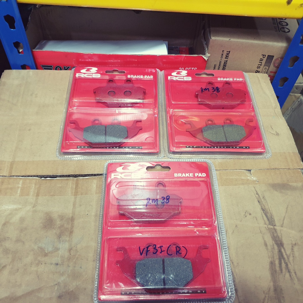 > STOK<<SYM VF3I /T2 REAR BREAK PAD/BREAK PAD BELAKANG RCB 100 RCB
