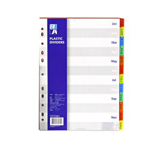 อินเด็กซ์ พลาสติกคั่นเอกสาร ขนาด A4 Double A Index