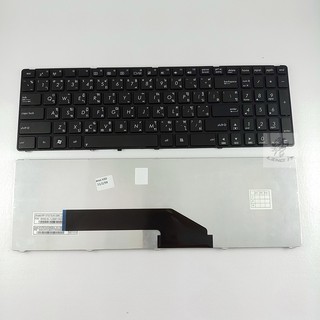 ASUS คีย์บอร์ดโน๊ตบุ๊ค KEYBOARD K50 สีดำ