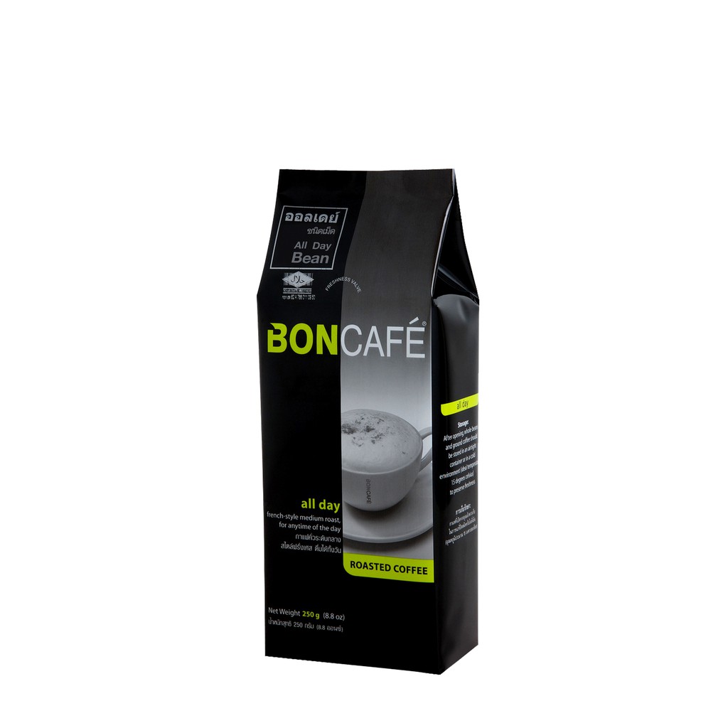 Boncafe บอนกาแฟ ออลเดย์ ขนาด 250 กรัม (เลือกชนิดได้)