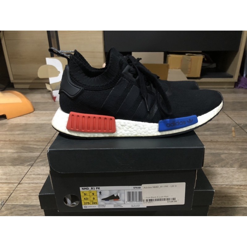 Nmd r1 pk og boost outlet black blue red ราคา